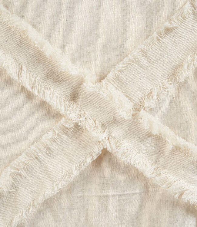 Bazar Bizar Antwerp De Berber bedsprei - naturel - 240x300 cm