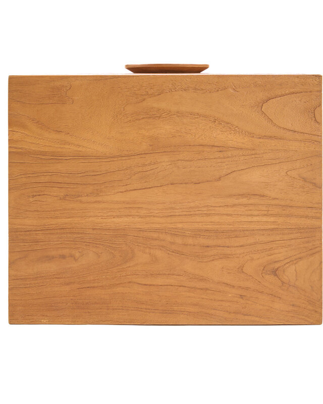 Bazar Bizar Antwerp Het Eclipse nachtkastje - naturel - 40x58x50