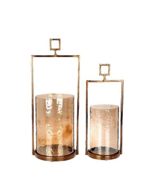 Rene Houtman Lantaarn Met Hengsel | Set Van 2 | H61 x D20 cm