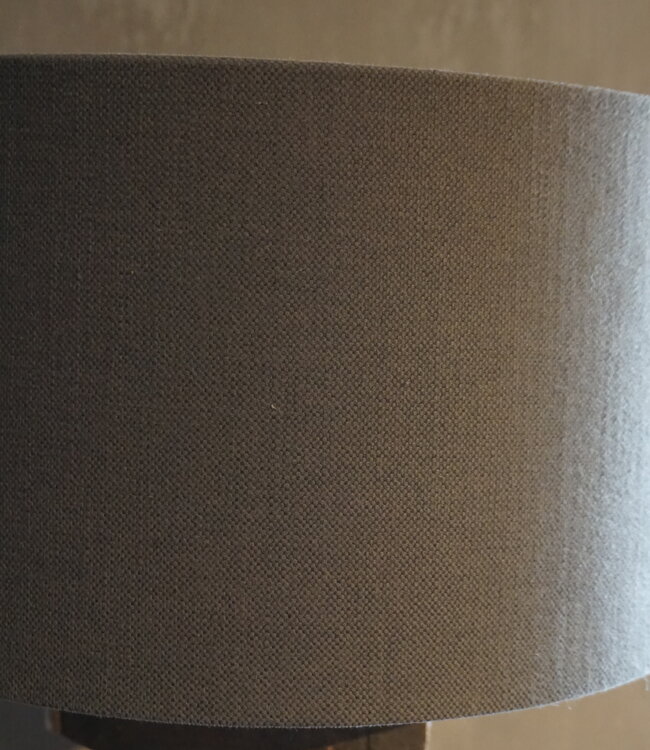 Rene Houtman Lampenkap Grijs | H20 x Ø38 cm