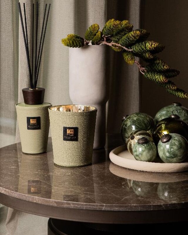 PTMD Luxe Geur Giftset | Geurstokjes + Geurkaars | Zwarte Woud
