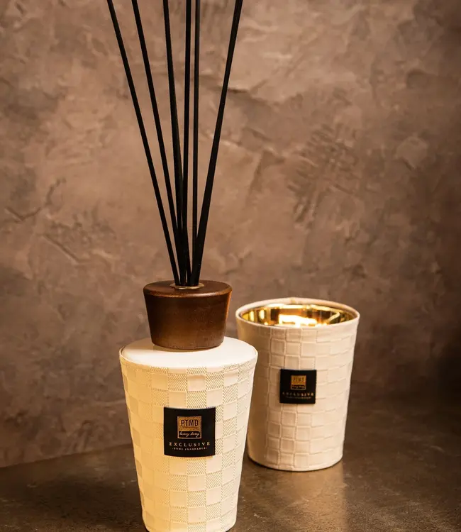 PTMD Luxe Geur Giftset | Geurstokjes + Geurkaars | Schoon Linnen