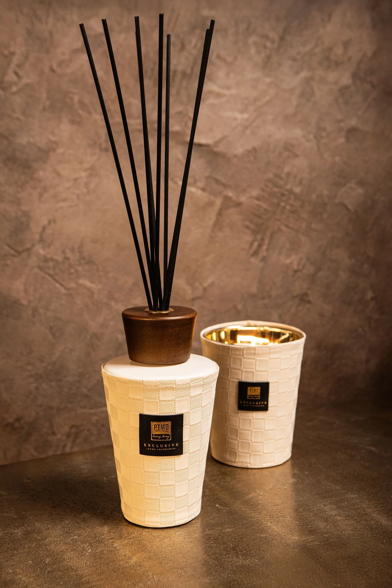 PTMD Luxe Geur Giftset | Geurstokjes + Geurkaars | Schoon Linnen