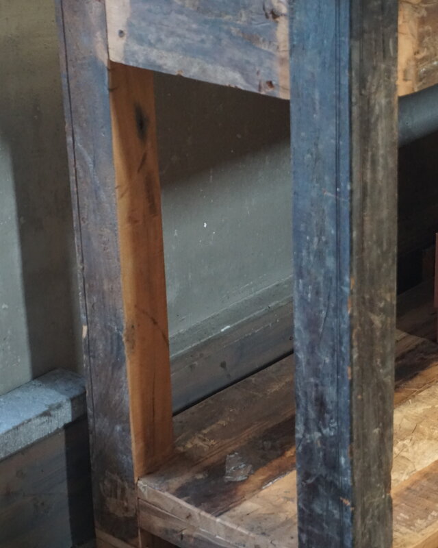 Rene Houtman Sidetable | 2 Lades | Oud Hout | H76xB153xD41 cm