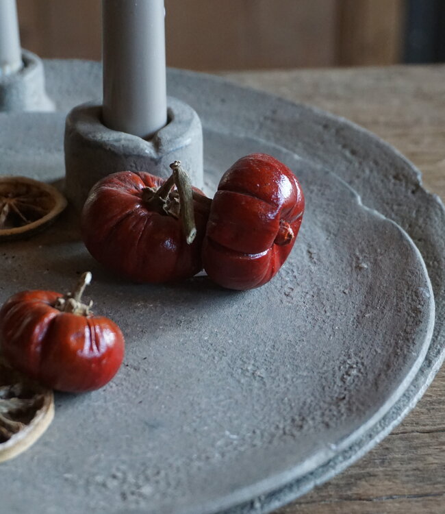 Rene Houtman Set Van 2 Kandelaren Op Schaal | Beton