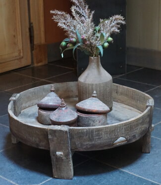 Rene Houtman Chakki Tafel | Uniek | H27 x D74,5 cm