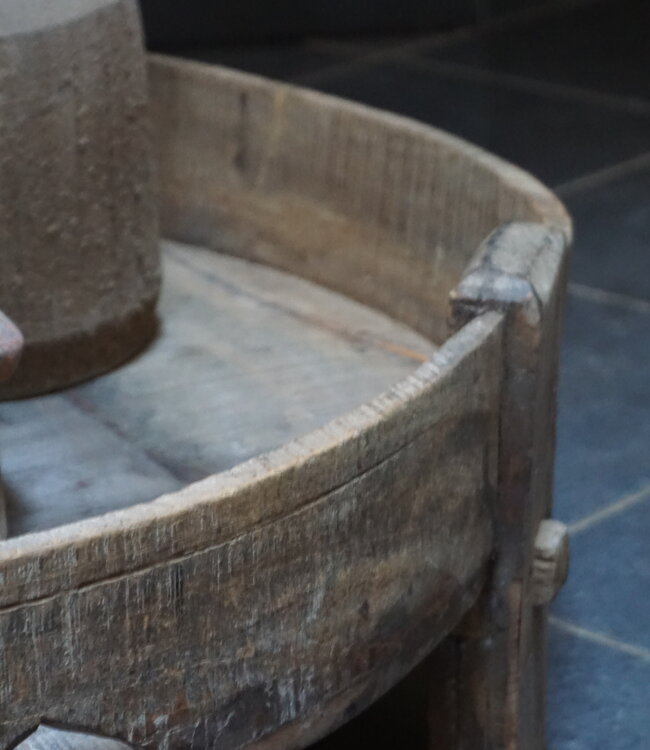 Rene Houtman Chakki Tafel | Uniek | H27 x D74,5 cm