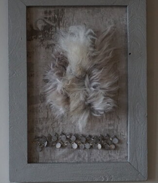 Rene Houtman Kalkdoek | Schapenvachtje | H53 x B39 cm