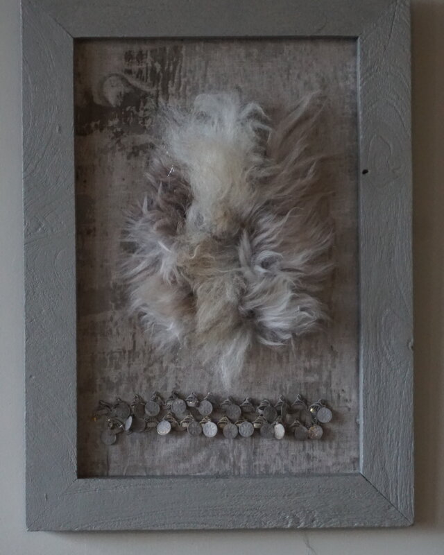 Rene Houtman Kalkdoek | Schapenvachtje | H53 x B39 cm