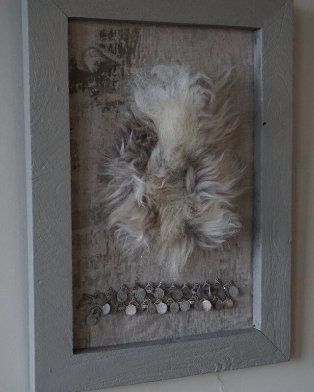 Rene Houtman Kalkdoek | Schapenvachtje | H53 x B39 cm