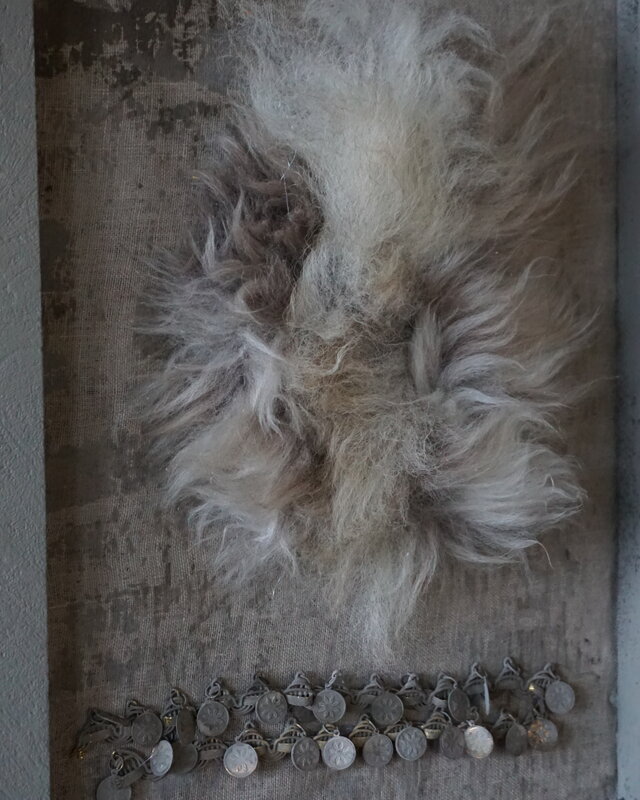 Rene Houtman Kalkdoek | Schapenvachtje | H53 x B39 cm