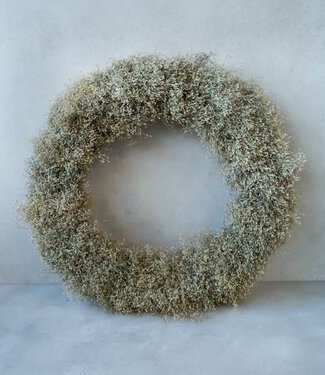 Rene Houtman Bonsai Krans | Groen/Crème | D150 cm