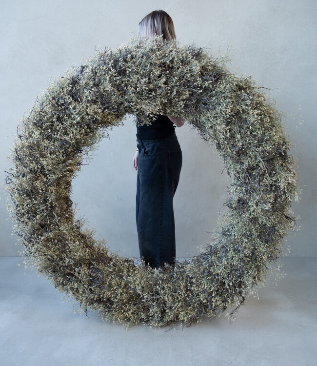 Rene Houtman Bonsai Krans | Naturel | D150 cm