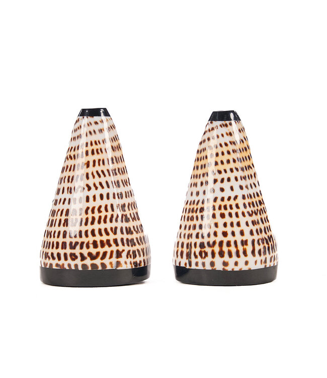 Bazar Bizar De Zout en Peppa Schelpen Set - Set van 2