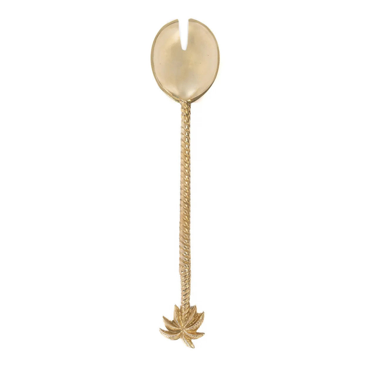 Bazar Bizar De Palm Tree Saladevork - Goud