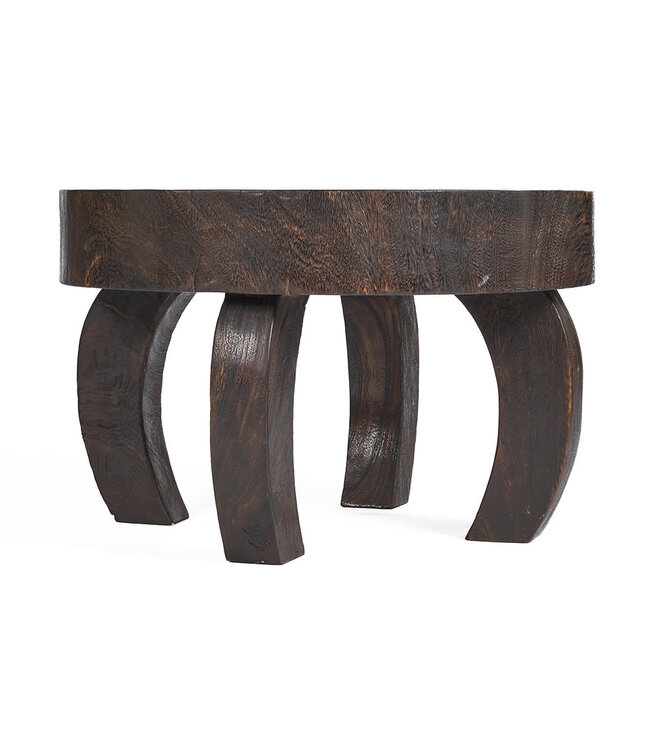 Bazar Bizar Antwerp De Octo Chic salontafel - donker walnoothout