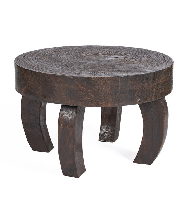 Bazar Bizar Antwerp De Octo Chic salontafel - donker walnoothout