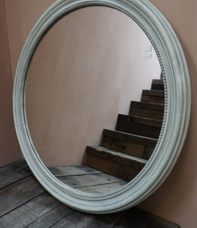 Rene Houtman Ronde Spiegel | Gips | D80 of D100 cm | 3 Kleuren