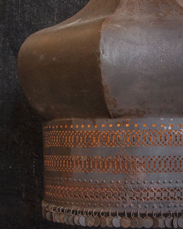 Hoffz Kroonluchter Saphier M  | Verweerd Ijzer |  H58 x D52 cm