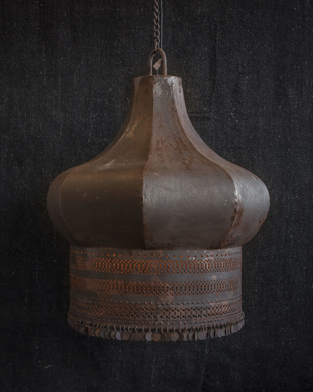 Hoffz Kroonluchter Saphier L | Verweerd Ijzer | H73 x D63 cm