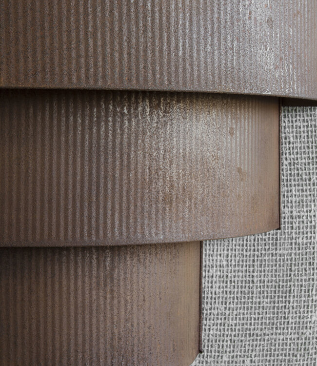 Hoffz Wandlamp Rohan M | Verweerd Ijzer | H46 x D63,5 cm