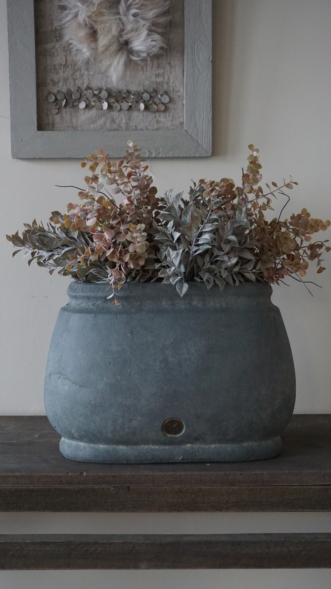 Brynxz Plantenbak Luxury | Ovaal | Majestic Vintage | H29 x B40 x D20 cm
