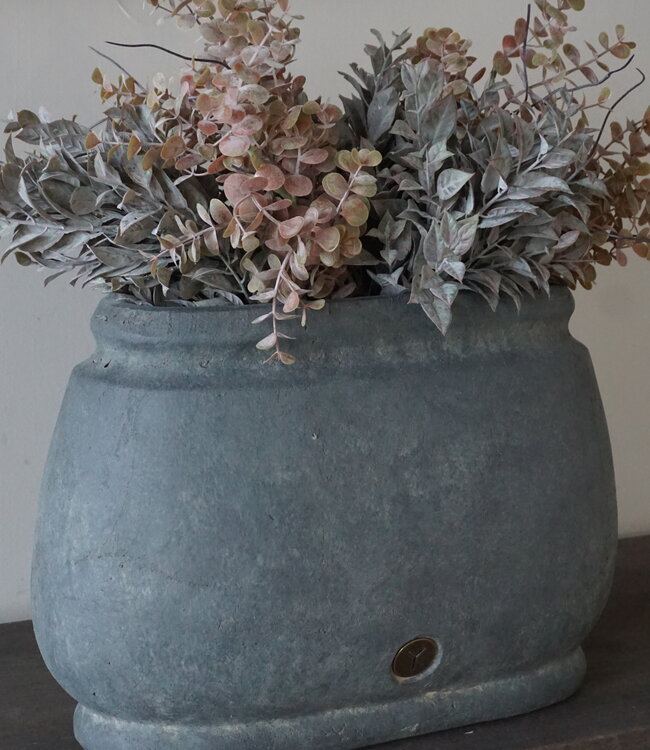 Brynxz Plantenbak Luxury | Ovaal | Majestic Vintage | H29 x B40 x D20 cm