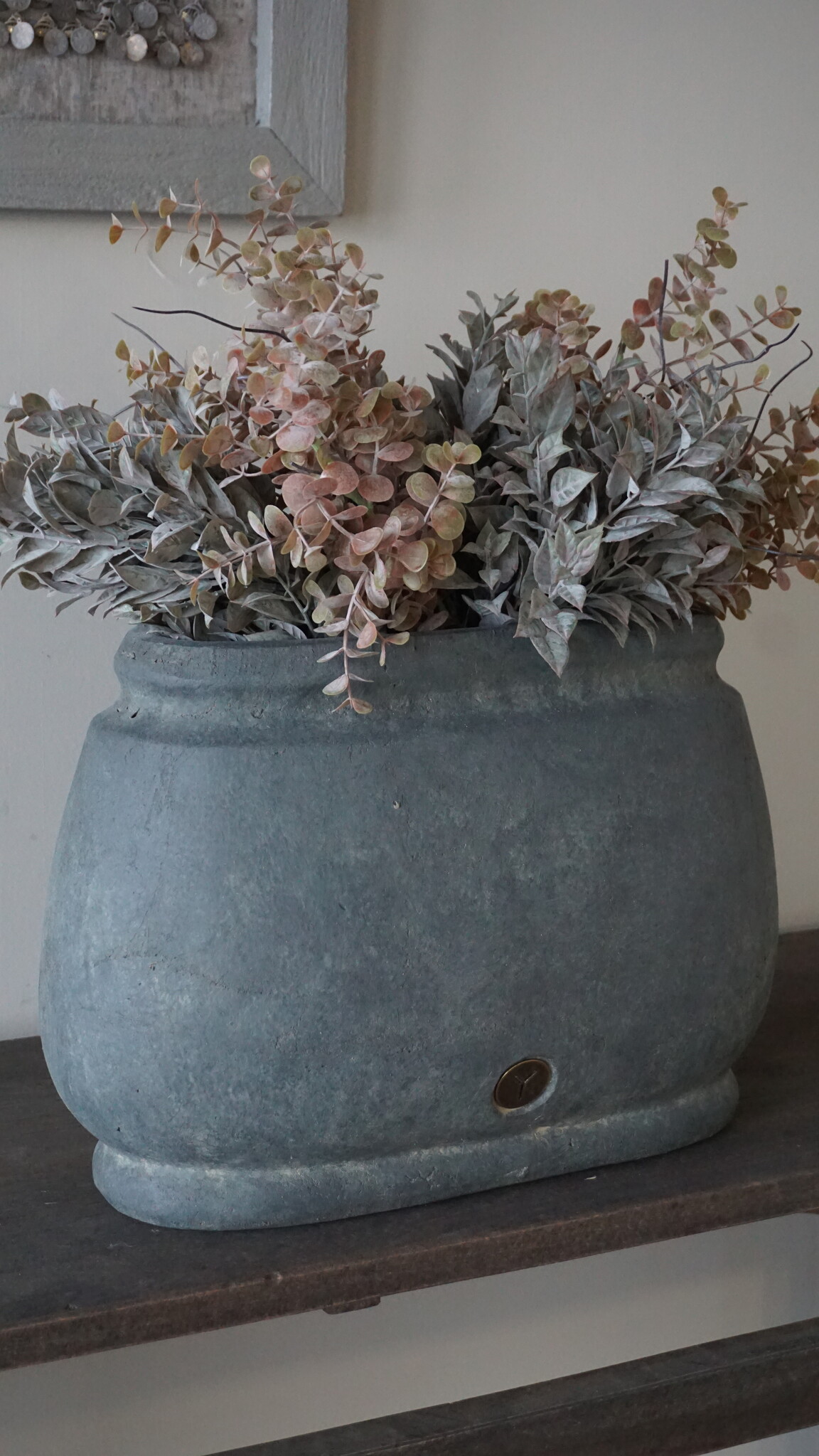 Brynxz Plantenbak Luxury | Ovaal | Majestic Vintage | H29 x B40 x D20 cm