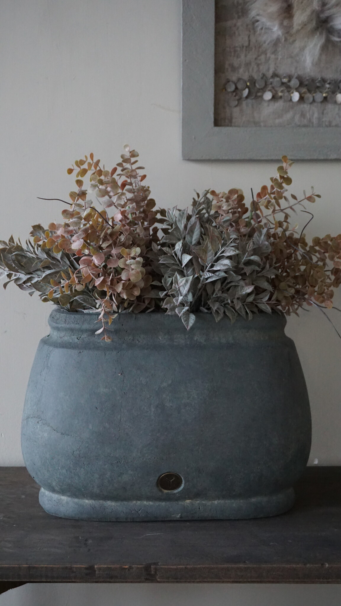 Brynxz Plantenbak Luxury | Ovaal | Majestic Vintage | H29 x B40 x D20 cm