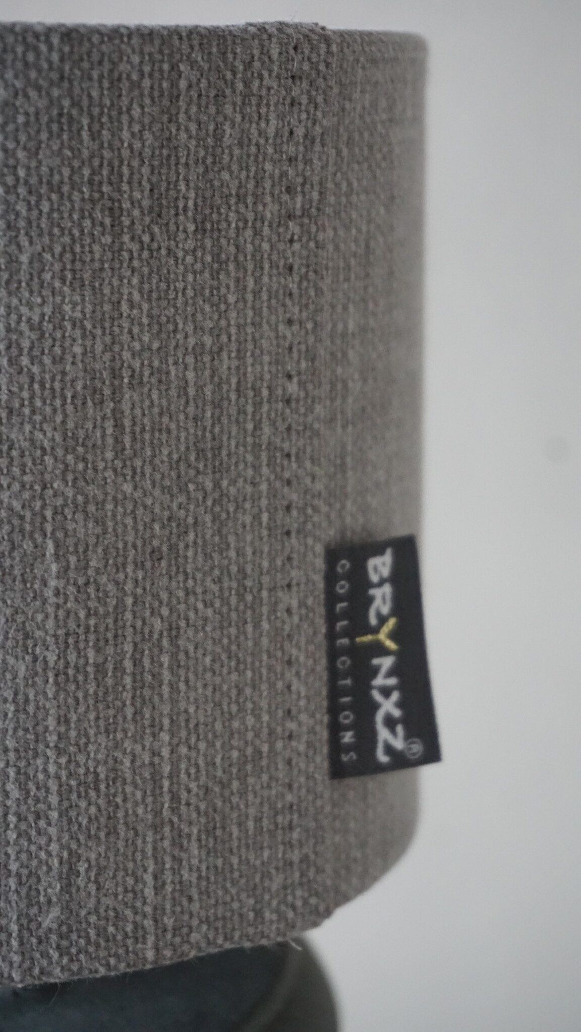 Brynxz Lampenkap | Cilinder | Stone | H12 x D15 cm