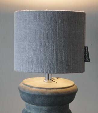 Brynxz Lampenkap | Cilinder | Stone | H12 x D15 cm