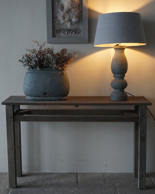 Luksa Home Collection Wandtafel | Sidetable Robuust Nigel | H77 x B125 x D39 cm