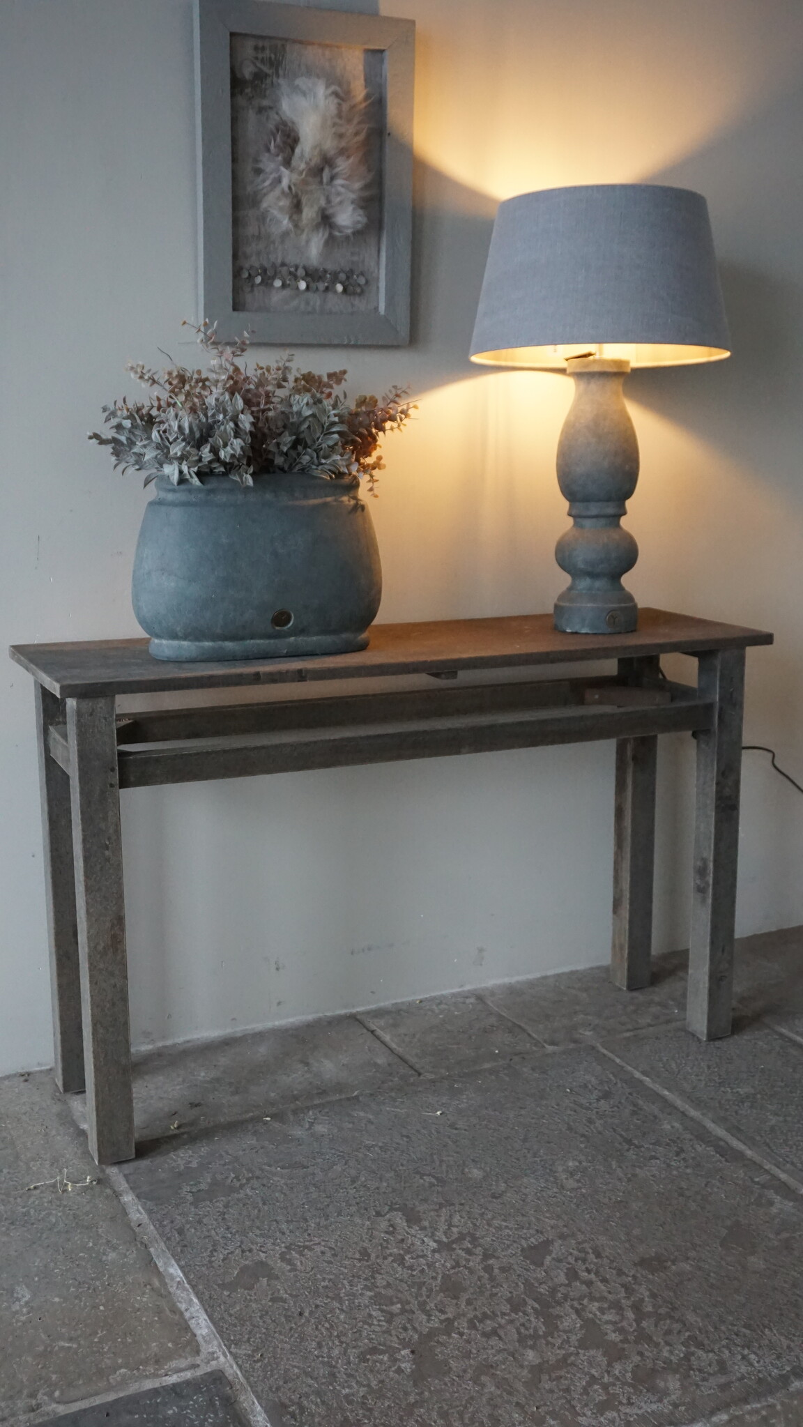 Luksa Home Collection Wandtafel | Sidetable Robuust Nigel | H77 x B125 x D39 cm