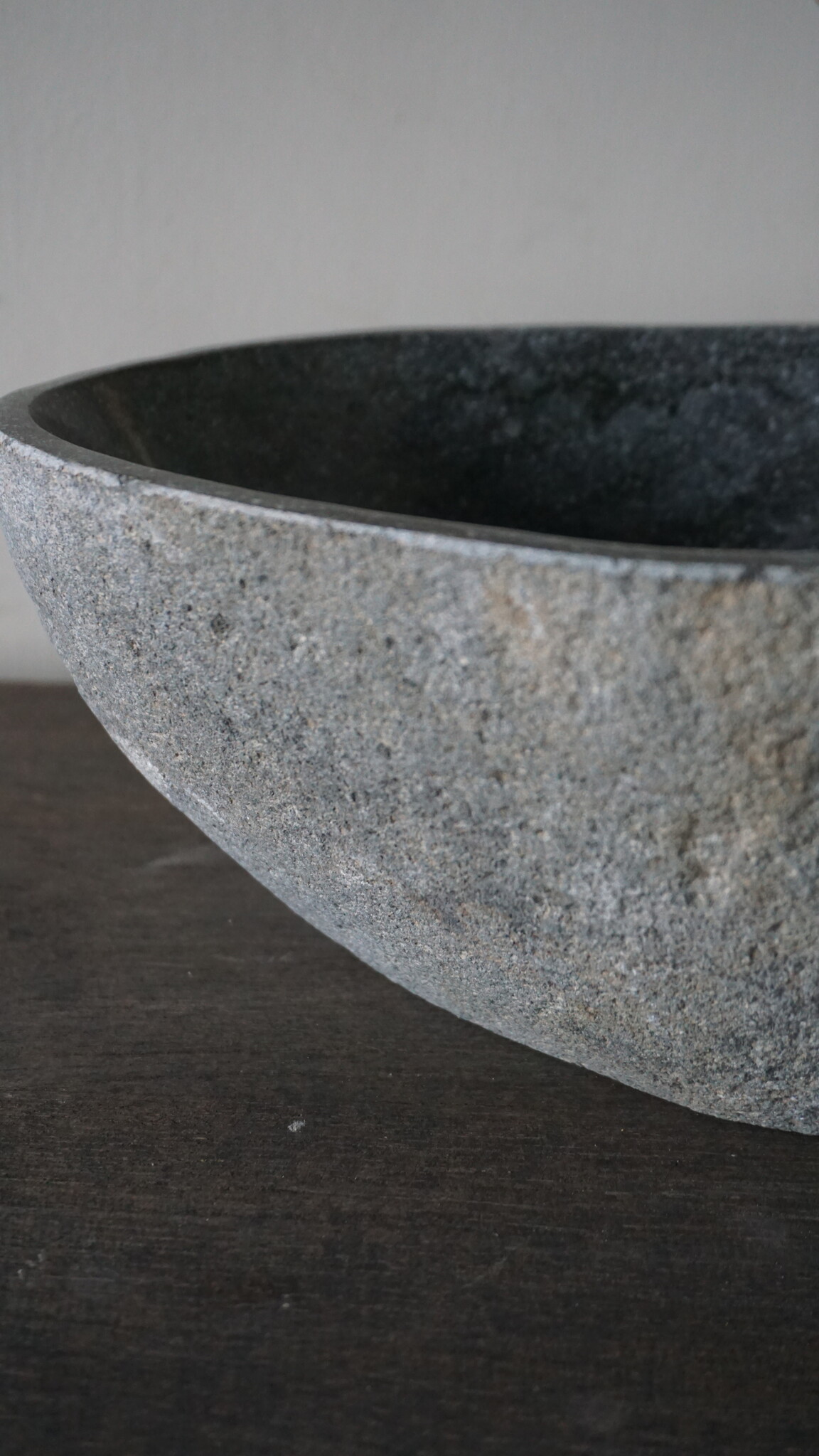 Rene Houtman Kleine Stenen Waskom + Spoelgat | H13 x B27 x D23 cm