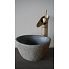 Kleine Stenen Waskom + Spoelgat | H12,5 x B24 x D20 cm
