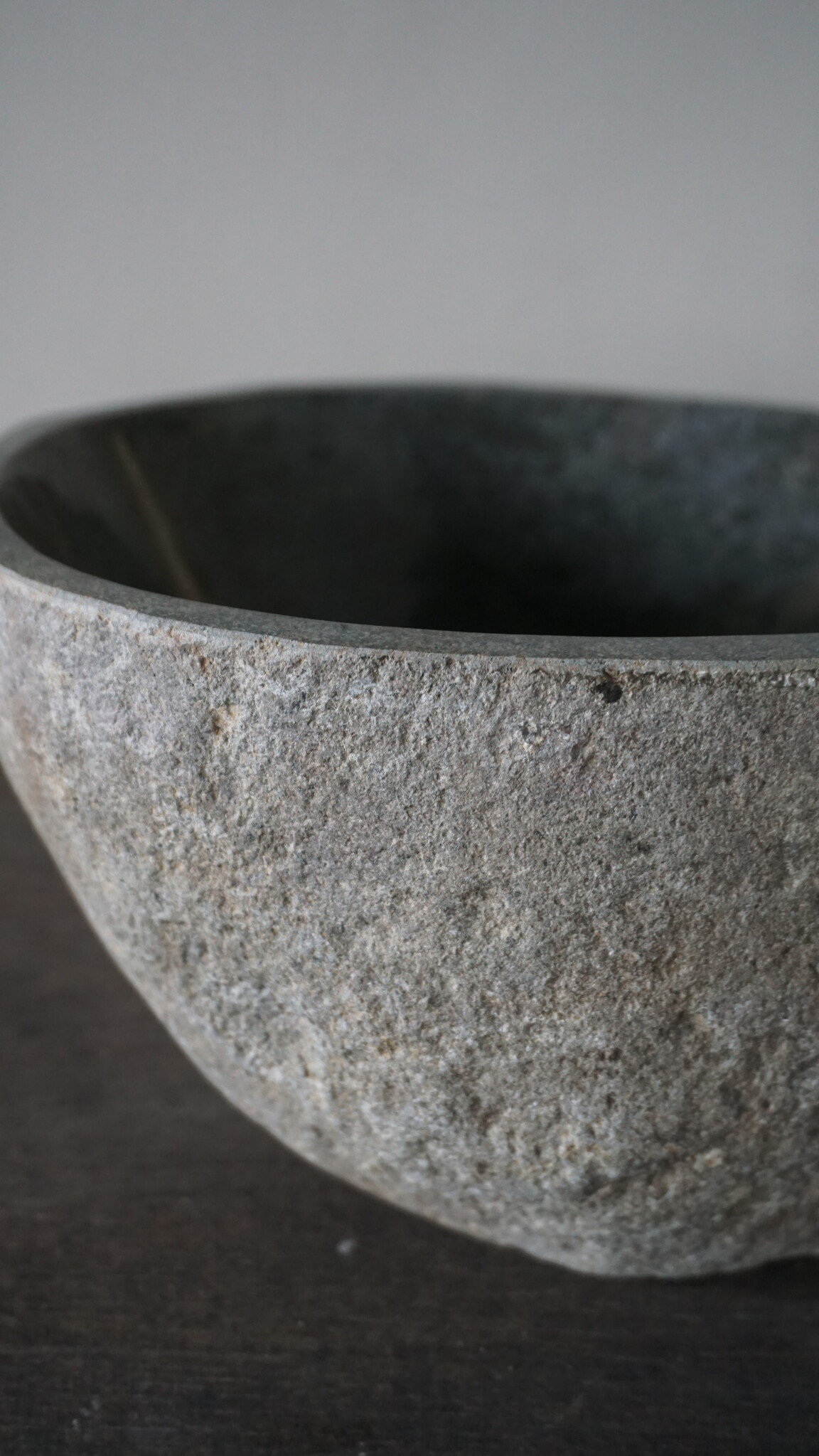 Rene Houtman Kleine Stenen Waskom + Spoelgat | H13,5 x B30 x D20 cm