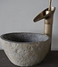Rene Houtman Kleine Stenen Waskom + Spoelgat | H13 x B26 x D20 cm