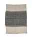 Bazar Bizar Antwerp The Linen Moody keukendoek - naturel zwart - 50x70 cm