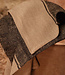Bazar Bizar Antwerp The Linen Moody keukendoek - naturel zwart - 50x70 cm