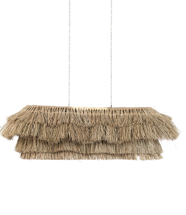 Bazar Bizar De Nyang Nyang Hanglamp - Natuurlijk 140x48x71 cm