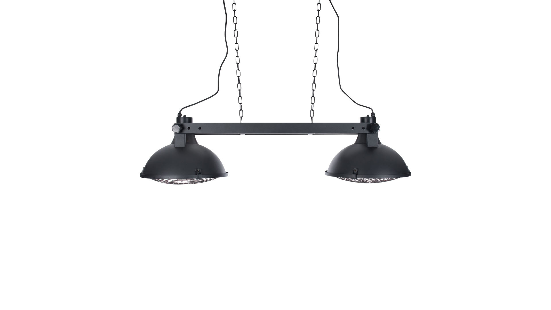 SUNRED Indus Bright hangend zwart 3000 watt