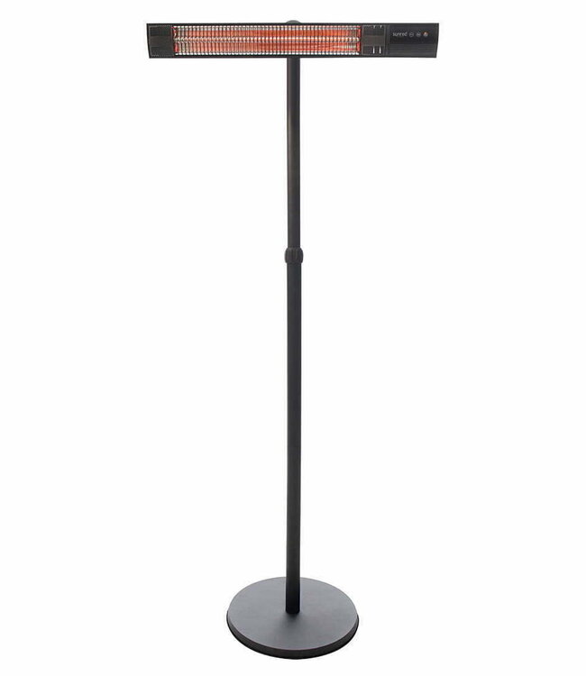 SUNRED Terrasverwarmer Donker staand zwart 2500 watt
