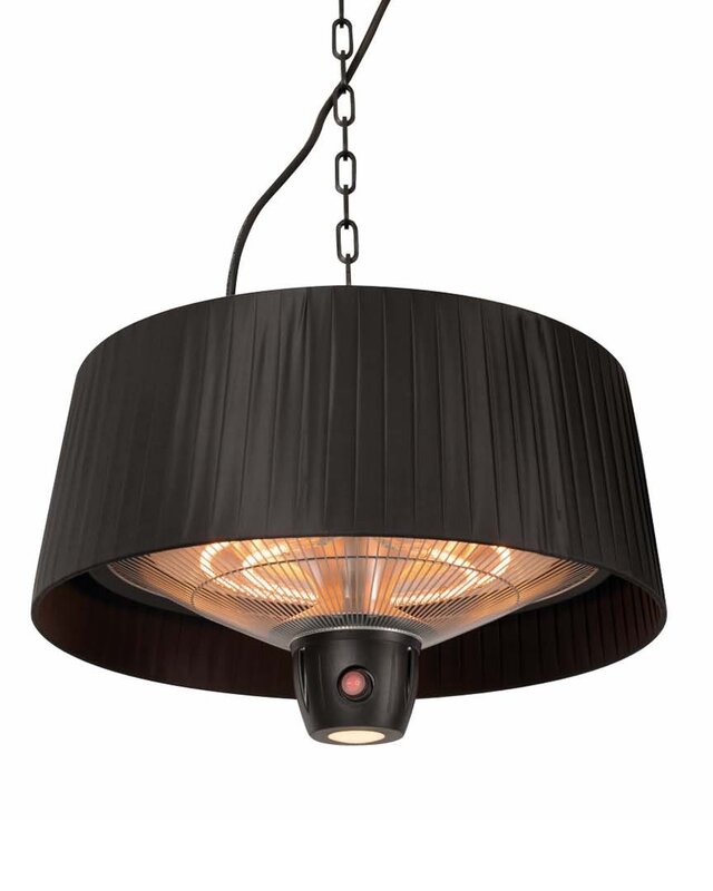 SUNRED Compact Artix Helder Hangend Zwart 1500 Watt