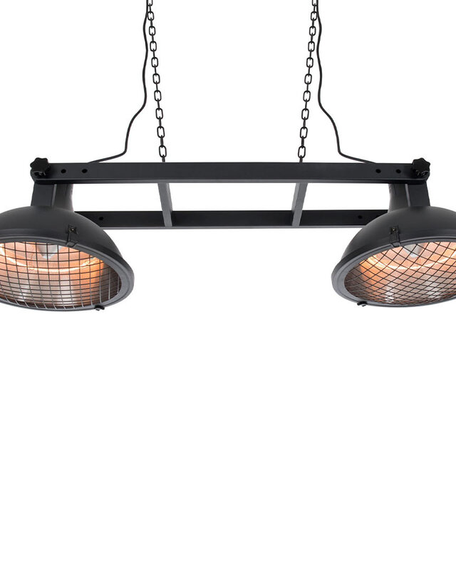 SUNRED Indus Bright hangend zwart 3000 watt