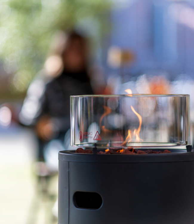 SUNRED Terrasverwarmer Bogo Vlam Gas Grijs 10500 watt