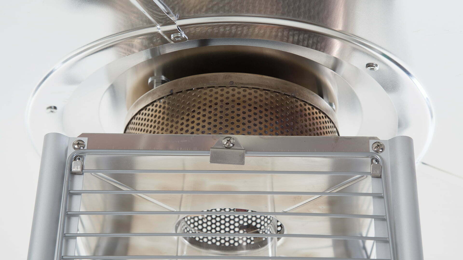 SUNRED Terrasverwarmer Gasvlambrander zwart 12.000 watt