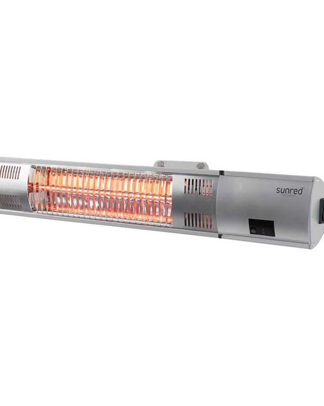 SUNRED Ultra wandmodel zilver 2000 watt