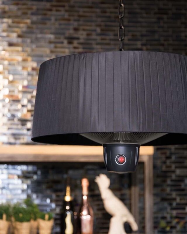 SUNRED Compact Artix Helder Hangend Zwart 1500 Watt