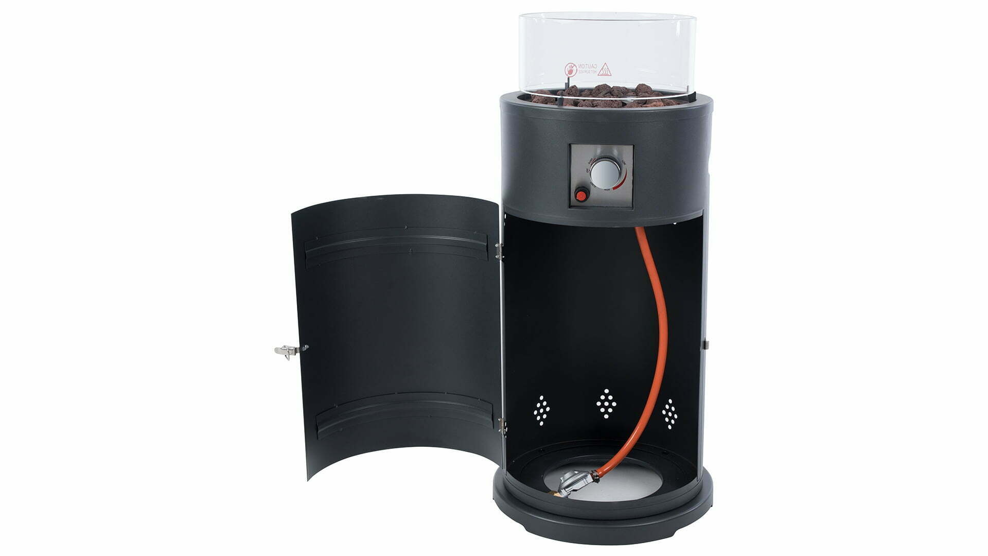 SUNRED Terrasverwarmer Bogo Vlam Gas Grijs 10500 watt