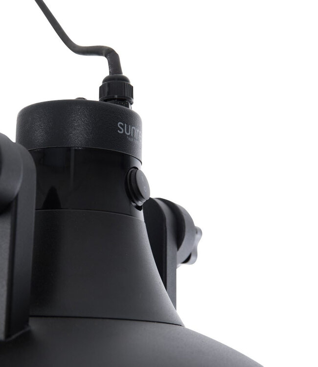 SUNRED Indus Bright hangend zwart 3000 watt